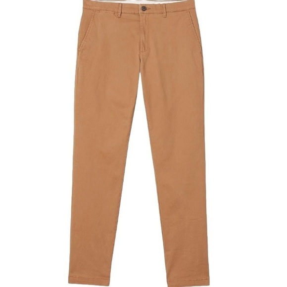 Goodthreads Men 42W x 36L khaki Brown Slim-Fit Washed Comfort Stretch Chino Pant - Picture 3 of 12